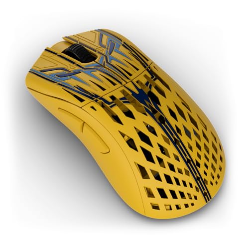 Stormbreaker Max Cf Wireless Gaming Mouse 8Khz - 45Grams Ultralight Esports Pro Gamer Flawless Professional Xero Paw3950 Optical Sensor 36,000 Dpi - 8000Hz -100% Ptfe Large Ergo -Solar Blitz