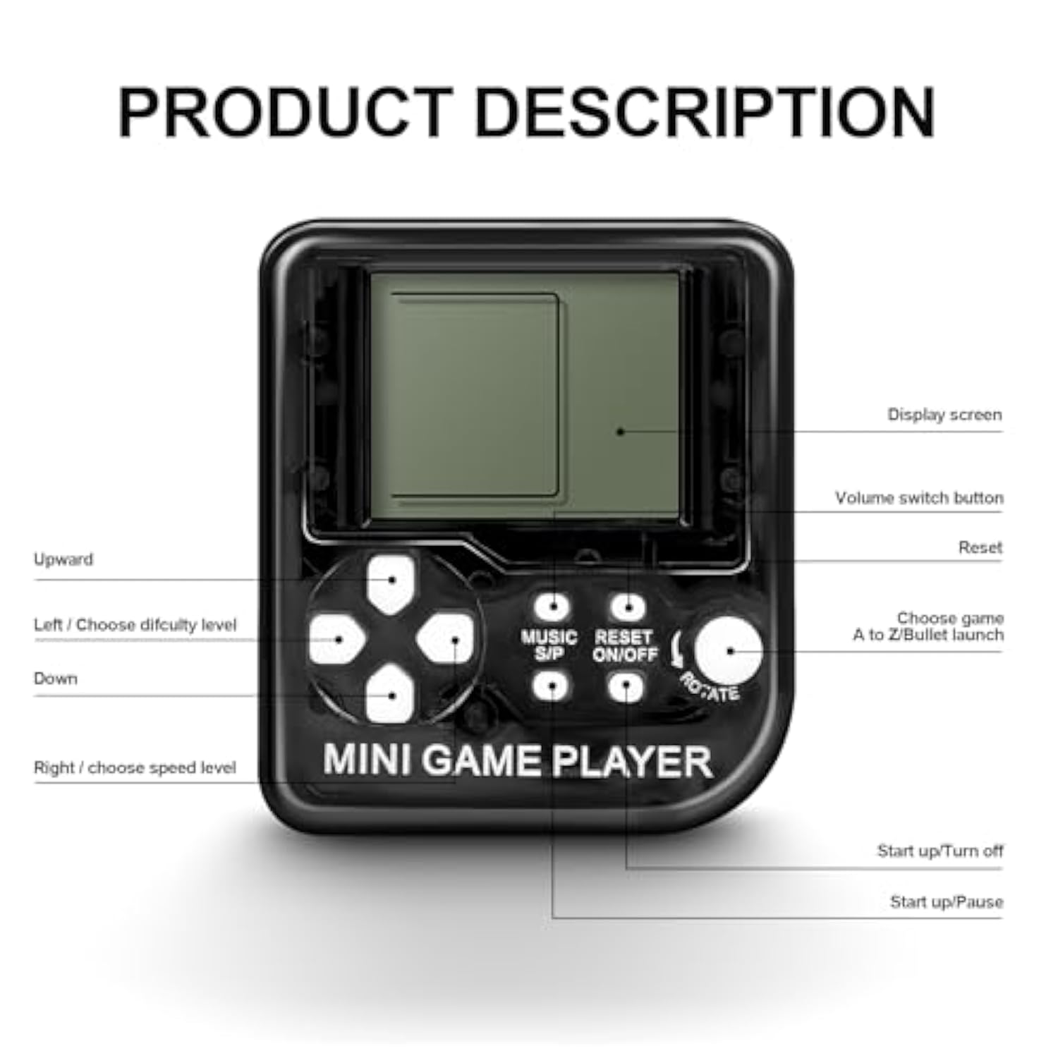 18Pcs Video Game Party Favors For Kids, Arcade Video Game Birthday Supplies Mini Game Console Keychain Classroom Prizes For Boys And Girls