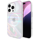 Case-Mate Soap Bubble iPhone 16 Pro Case [Compatible with MagSafe] - Stylish Phone Case with 12ft Drop Protection - Premium Magnetic Cover for iPhone 16 Pro - Iridescent
