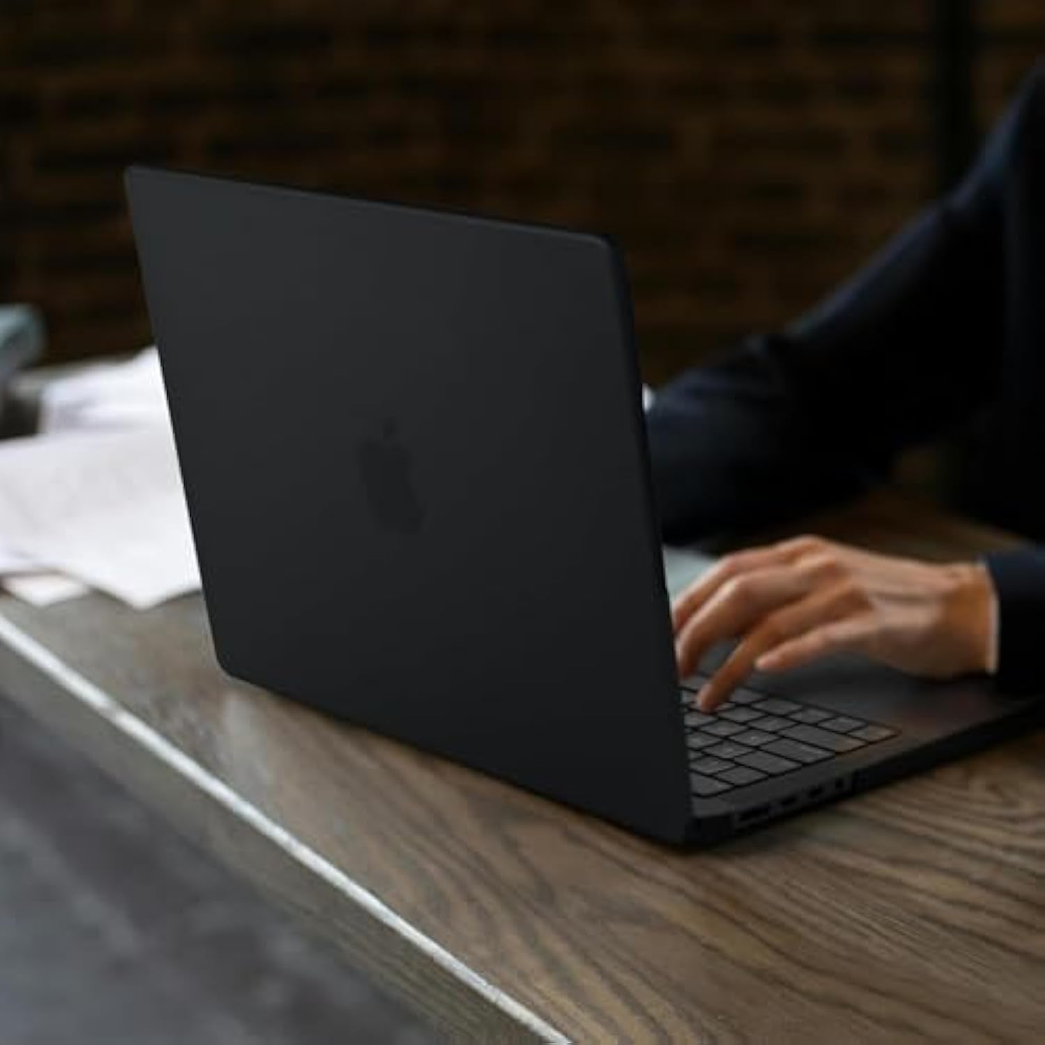 Matte Case Compatible For Macbook Pro 16 Inch, M4 M3 M2 M1 Pro/Max Chip 2025 2024-2021 [Scientific Slim, Fit Snug] Protective Hard Case Laptop Cover, Space Black