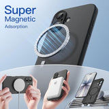 JETech Matte Case for iPhone 17 6.3-Inch Compatible with MagSafe, Camera Lens Full Protection, Shockproof Translucent Frosted TPU Soft Phone Cover, Anti-Fingerprint (Black)