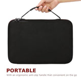 2025 New Laptop Case For Macbook Air 13-Inch, Hard Shell Laptop Case Computer Sleeve Bag With Protective Padings, Travel Carrying Case With Ergonomic Handle Back Luggage Strap