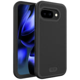 TUDIA MergeGrip [Military Grade] Google Pixel 9a Case 2025, [Drop Tested] Dual Layer Shockproof Slim Non-Slip Heavy Duty Protective Pixel 9a Phone Cases - Matte Black