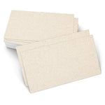 3.5X2 Plain Tan Kraft Business Cards (Set Of 50) - Small Blank Rustic Cardstock To Make Business Cards, Thank You Packaging, Gift Favor Tag, Paper Craft - Stamp, Write, Draw, Paint -Made In Us