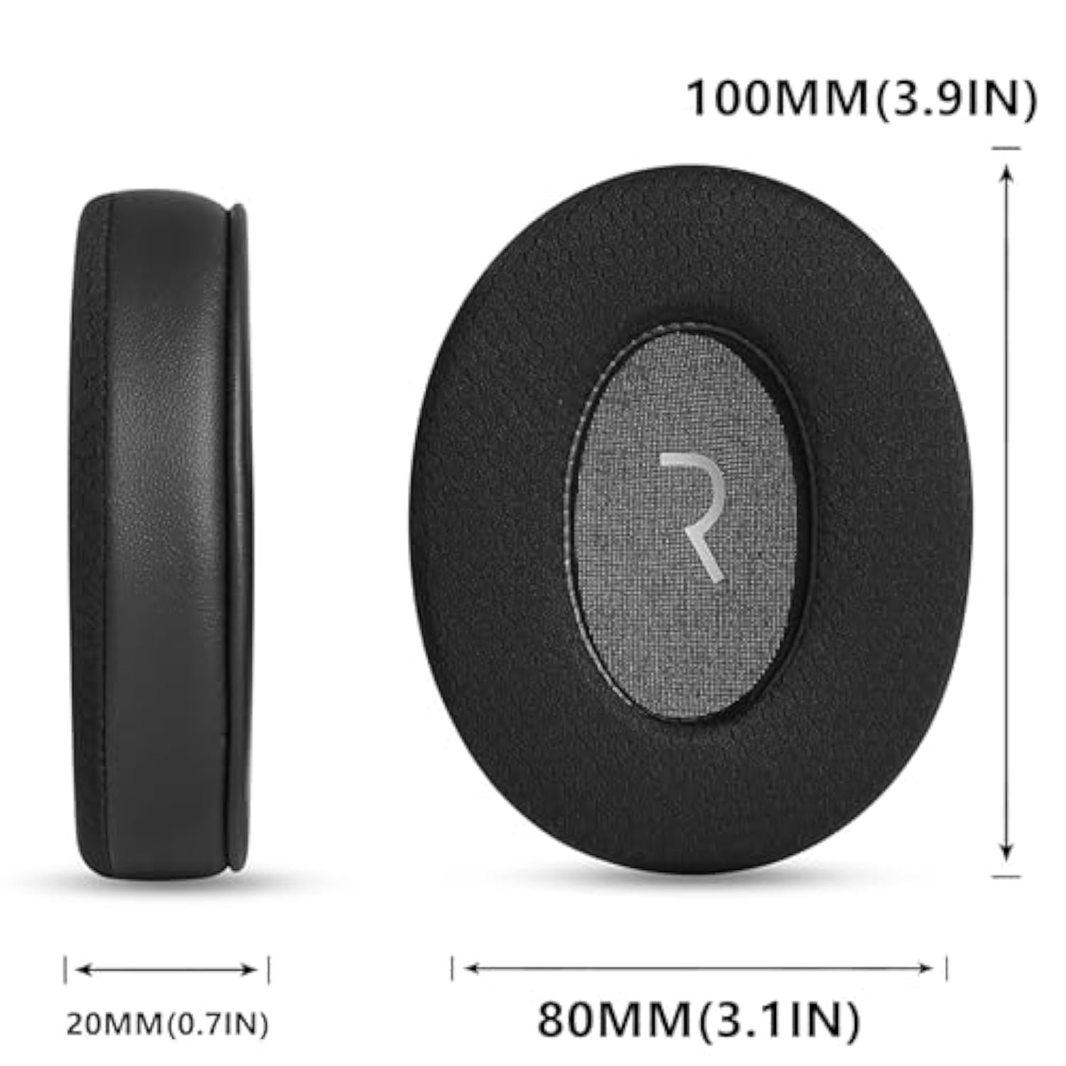 Cooling-Gel Earpads Replacement Ear Cushions Compatible With Mpow 059 / H1 / H5 Bluetooth Headphone Ear Pads Cover Parts