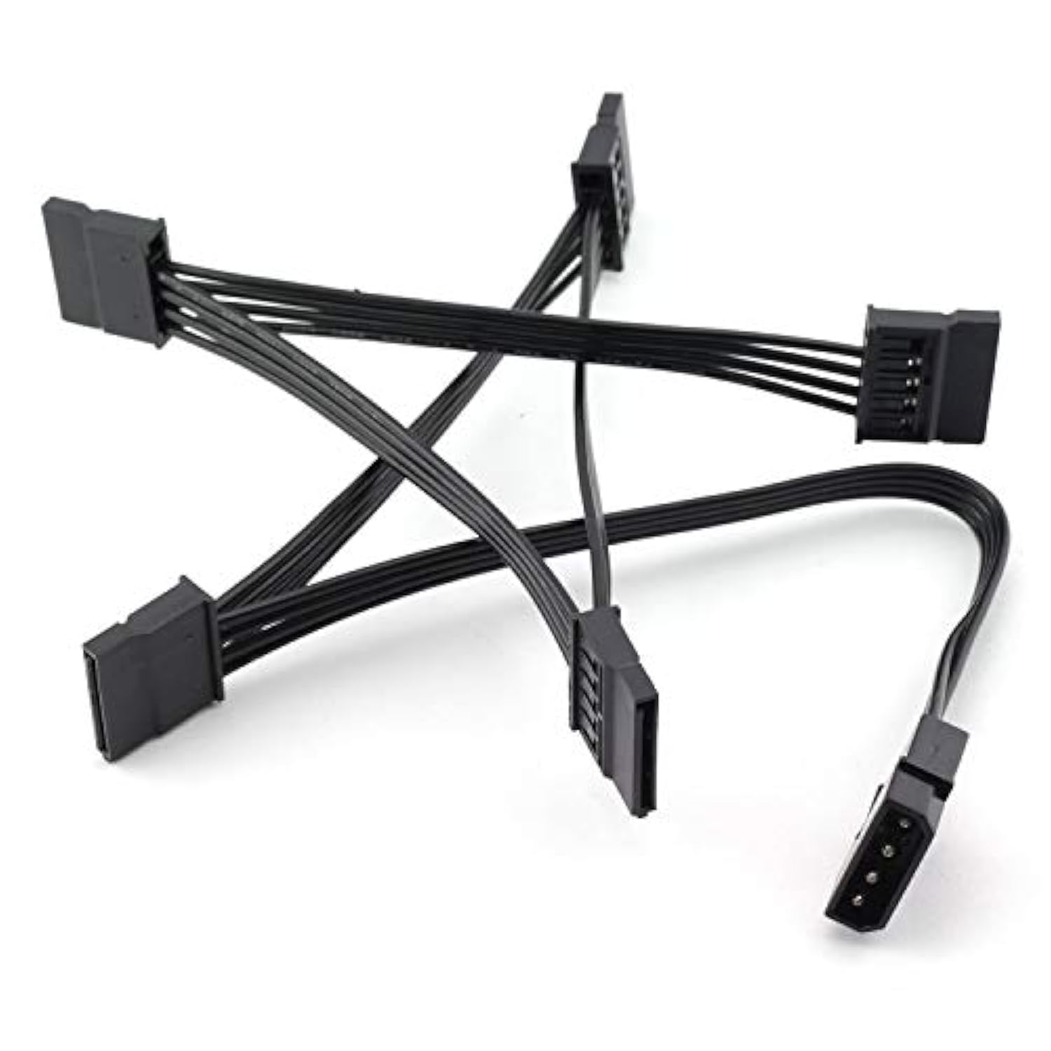 Ide To Sata Power Cable Ide Large 4 Pin To Pc Server Hard Drive 15 Pin Sata Po