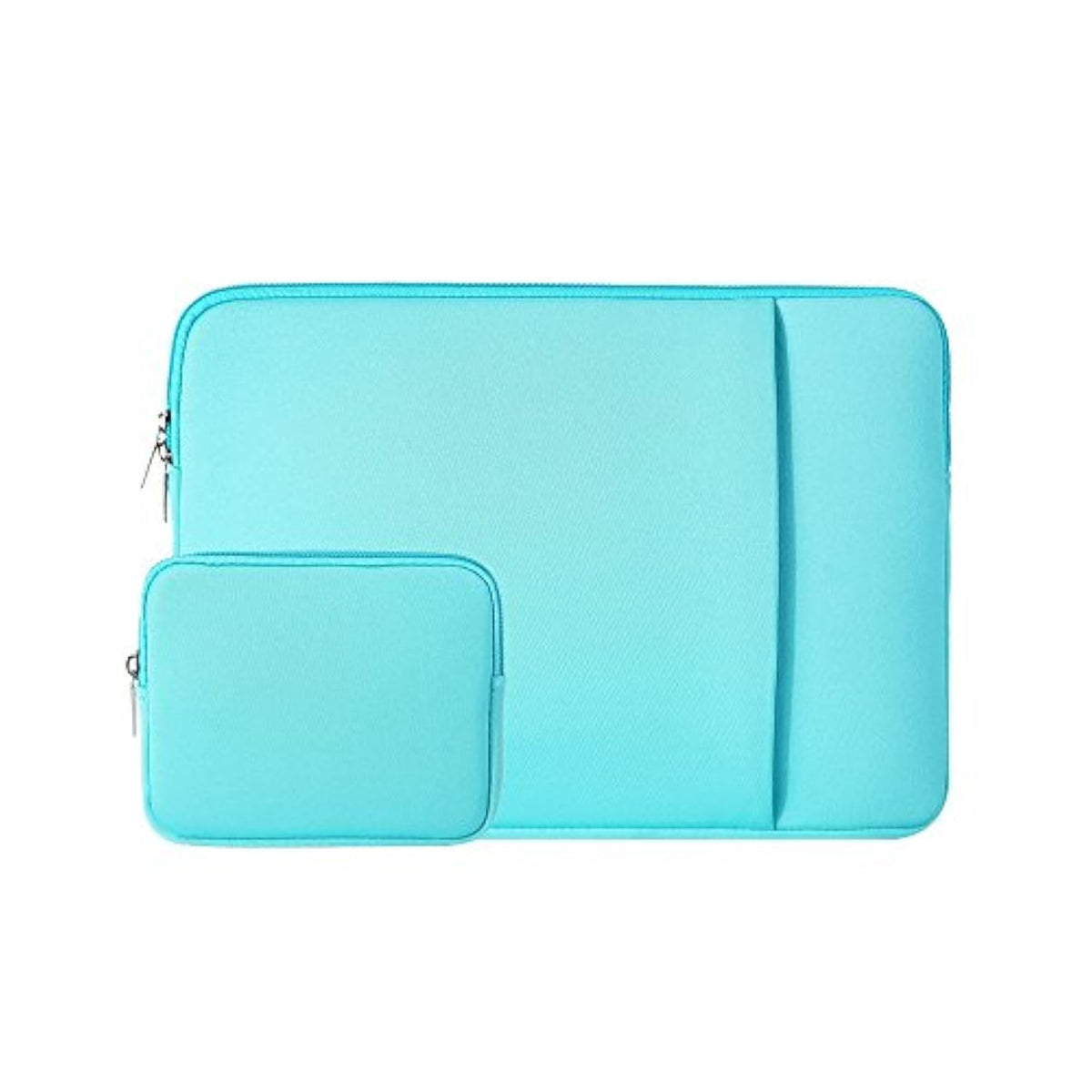 Rainyear 16 Inch Laptop Sleeve Protective Soft Case Padded Cover With Front Pocket & Accessories Pouch, Specially Compatible With 16" Macbook M1 M2 M3 M4 A2141 A2485 A2780 A2991 A3403 A3186 (Blue)
