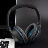 Earpads for Bose Headphones, for QuietComfort 15 (QC15) QC25 QC2 QC35 /Ae2 Ae2i / SoundTrue & SoundLink Around-Ear I,II Series - Black&Blue