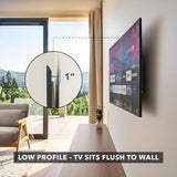 Mount-it! Slim Tilting TV Wall Mount Bracket