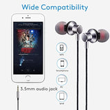Wired Earbuds Headphones With Microphone Stereo Bass Earphones Noise Isolation