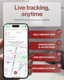 Plug - 4G Lte Car Gps Tracker, Vehicle Location Every 10-30 Seconds, Multiple Geofences, Route Playback, Monitor Speed, Driving Behaviour, No Activation Fees, Cancel Anytime, 7 Day Free Trial