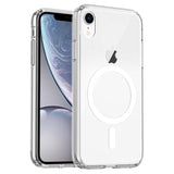 Magnetic For Iphone Xr Case [Mil-Grade Drop Protection] [Compatible With Magsafe] Shockproof Slim Transparent Protective Phone Case, Clear