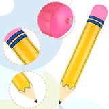 2Pcs 27" Giant Pencil Balloons Inflatable Back to School & Party Photo Props