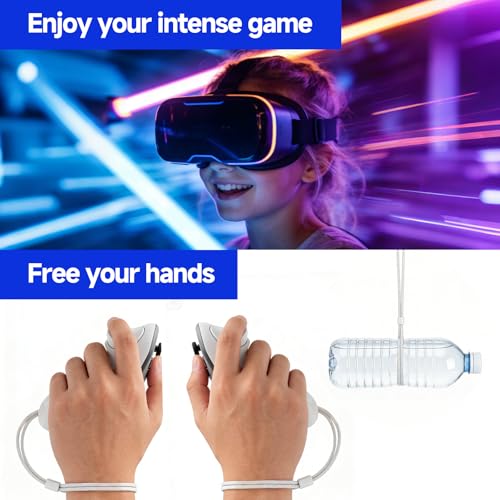 Replacement Wrist Straps Compatible with Oculus Quest 3/Quest 3, Adjustable & Durable Hand Straps for Meta Quest 3S/ Quest 3S Controller (4PCS)