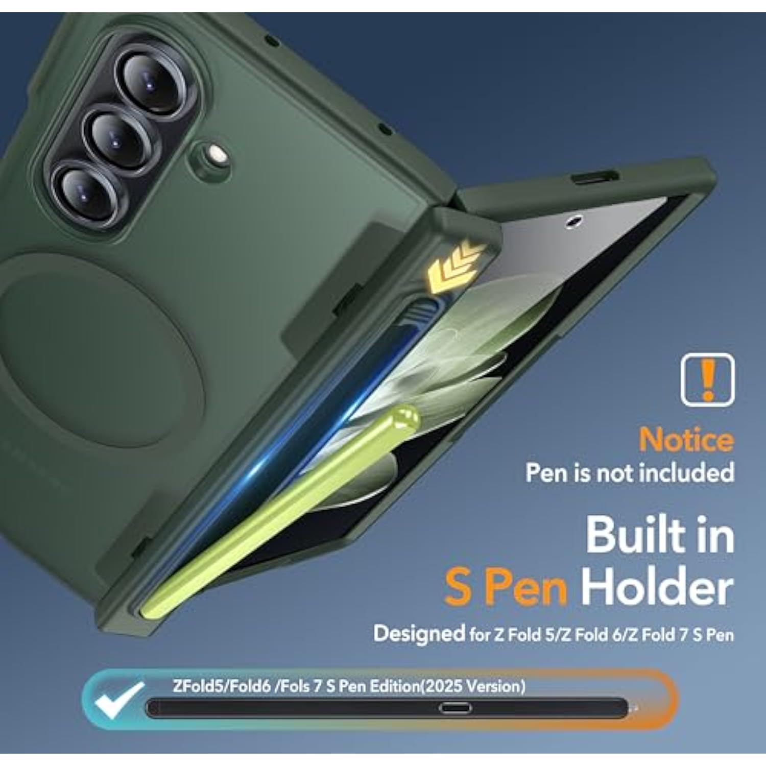 Samsung Galaxy S23+ Plus Case[6 in 1]