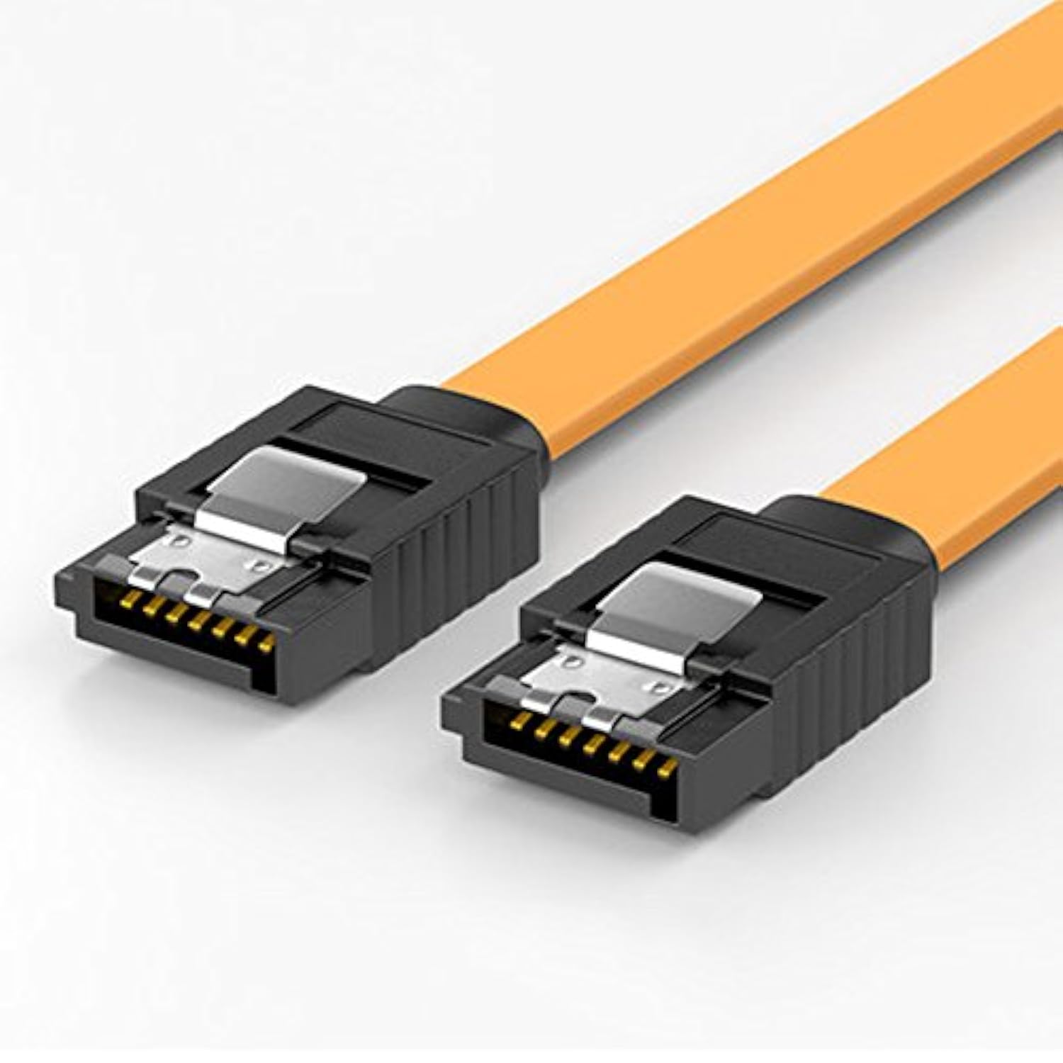 Sata Cables Iii, Ssd Data Cable 6.0 Gbps & Sata Power Splitter Cable 4 Pin To