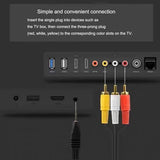 RCA Cable 5 Feet, AV Cable 3 RCA Male to 3 RCA Male Composite AV Cable, Gold Plated Audio Video Cable for Home Theater, TV, DVD Player, VCR