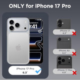 Clear Magnetic Case for iPhone 17 Pro 6.3 inch