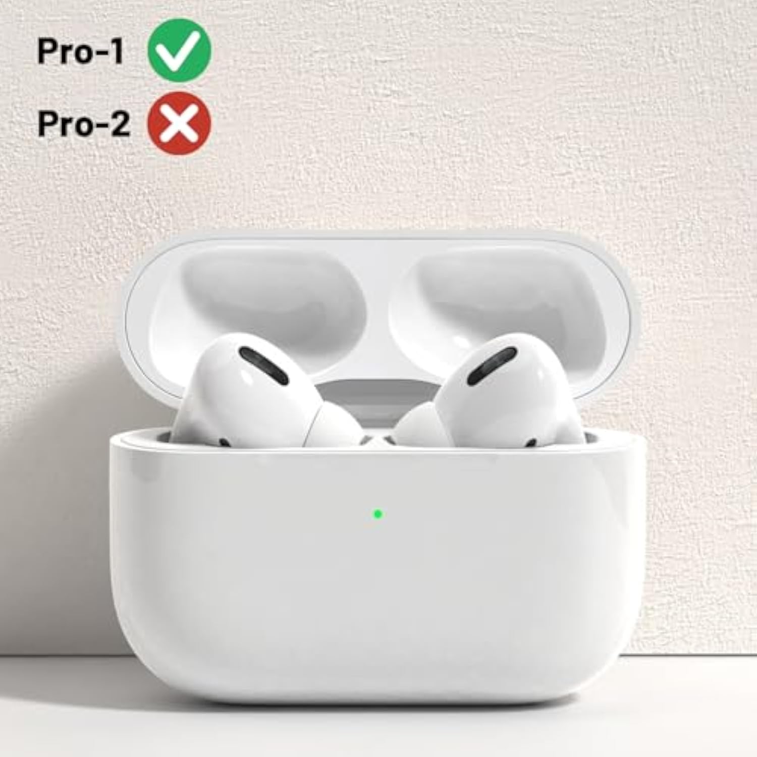 A2084 Single Left Side Earbud Replacement For Air Pro 1St Gen, Compatible With Original A2190 & A2083 Charging Case Ear Cushion