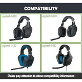 G432 Earpads Cushion Replacement With Protein Leather For 430/G432/G930/G930S Headphones