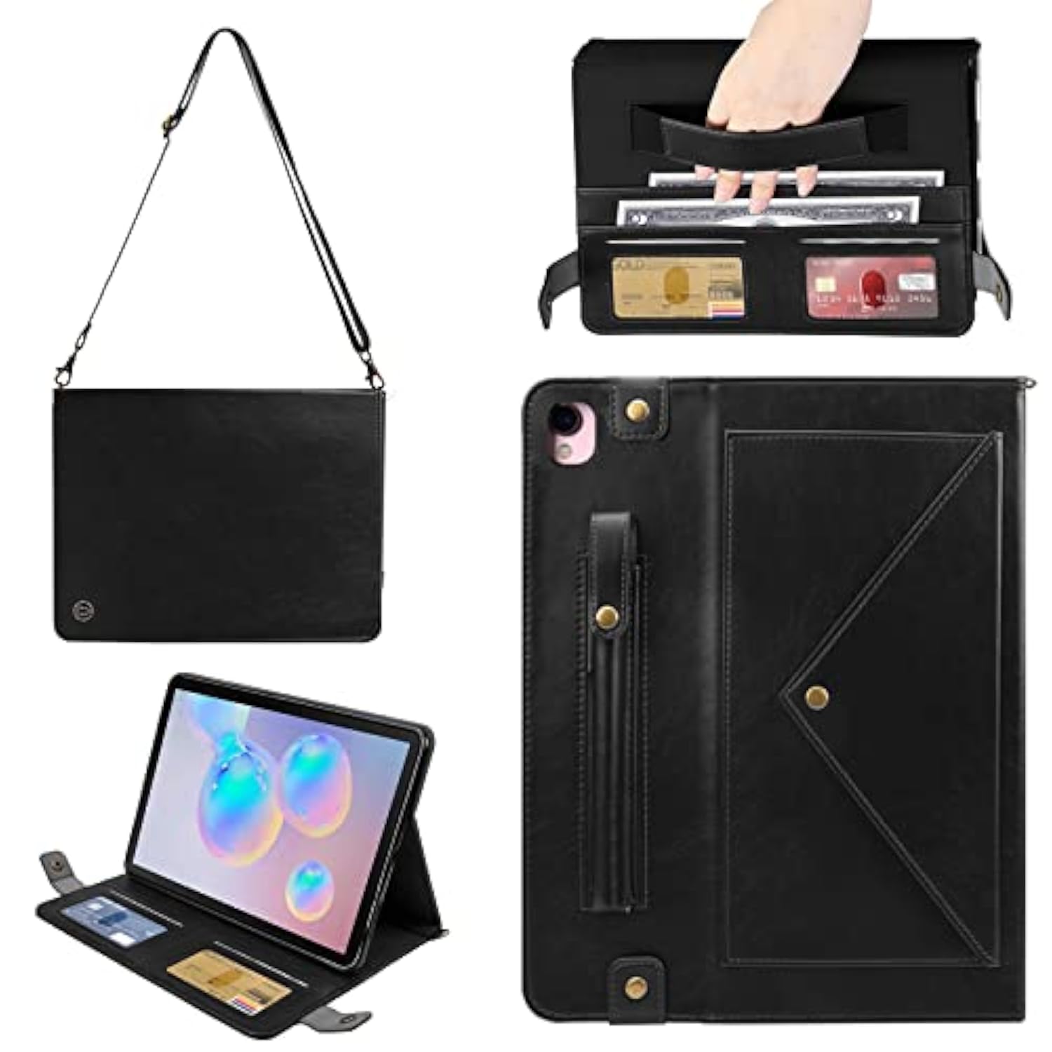 Handbag Case For Ipad 10.2" (9Th/8Th/7Th Gen) 2021/2020/2019, Folio Stand Ipad
