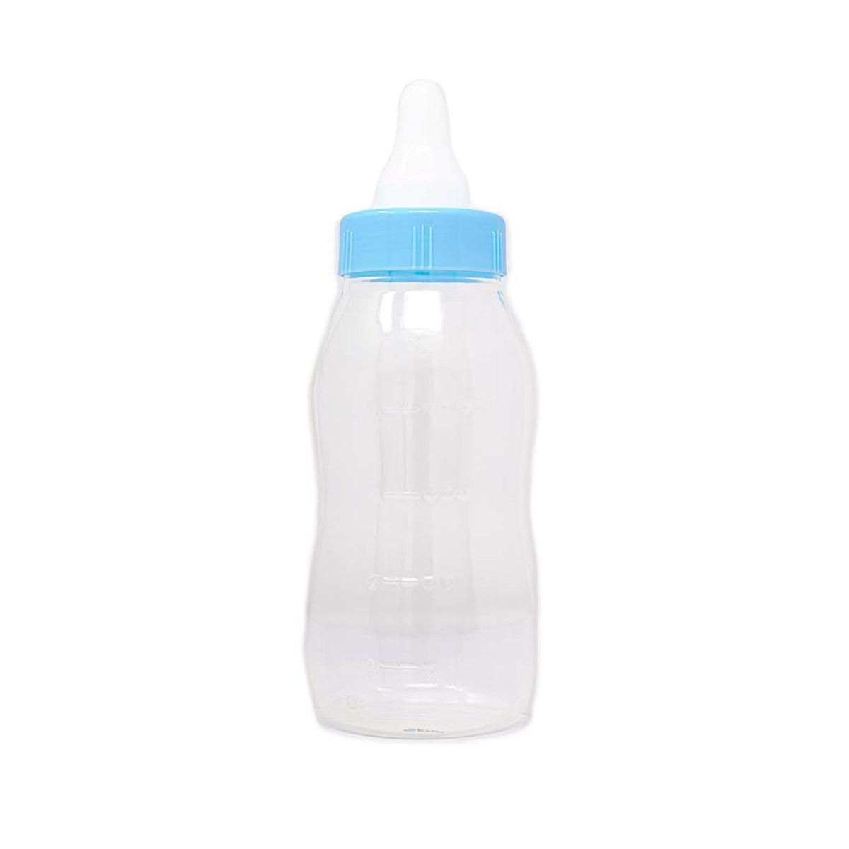 Guess The Candy Baby Shower Game Large Plastic Piggy Bank Bottle (Blue)
