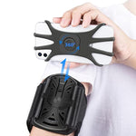 Running Phone Holder Armband For Phone, Detachable & 360°Rotated Sports Armband With Key Pocket For Iphone 16/15/14/13 Pro/12 Pro/Xs/Xr/8/7/6S Plus, For Samsung Galaxy 4''-6.5'' Cellphone