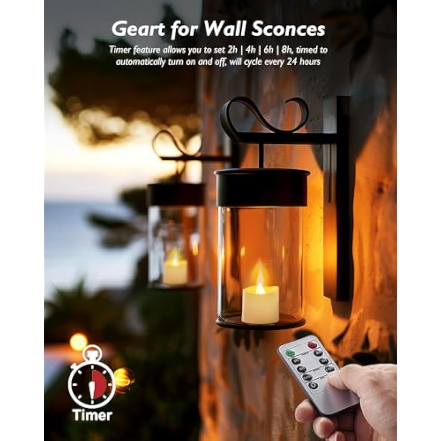 12Pack 400+Hour Remote Control Flameless Candles, 2/4/6/8H Timer Led Votive Candles, Battery Operated Tea Lights For Wedding Table Centerpiece, Holidays, Halloween Pumpkins, Christmas Decor