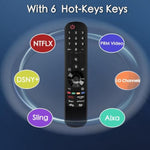 Magic Remote Compatible For Lg Smart Tv,Universal Replacement Magic Control For 2023 To 2019 Lg Tv,Compatible An-Mr23Ga/23Gn,An-Mr22Ga/22Gn,An-Mr21Ga,For Uhd Oled Qned Nanocell 4K 8K Models