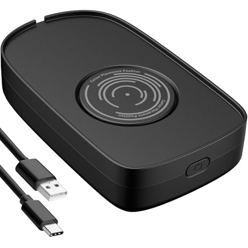 Mouse Jiggler, Ultra Slim, 20Db Quiet & Noiseless, Undetectable Mouse Mover Simulates Realistic Movement, Driver-Free Shaker For Keeping The Pc Active And Secure
