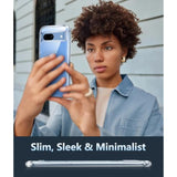 For Google-Pixel 8A Case Clear: Support Wireless Charging Military Grade Drop Protection Anti Yellowing Cell Phone Cover - Rugged Durable Shockproof Protective Bumper(Clear)