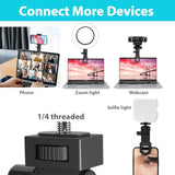 Selfie Ring Light Clip Attachment Replacement for Phone Laptop Tripod
