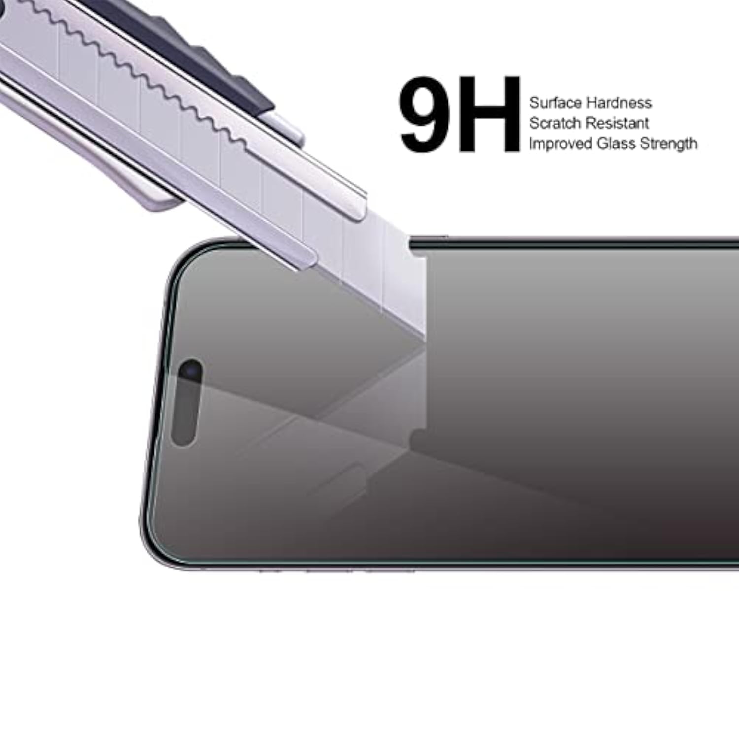 (2 Pack) (Privacy) Anti Spy Screen Protector Designed For Iphone 14 Pro Max (6.7 Inch)+ Camera Lens Tempered Glass Screen Protector, Anti Scratch, Bubble Free