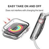 [12 Pack] Case Compatible With Watch Series 9 8 7 41Mm With Tempered Glass Screen Protector, Full Coverage Bumper Hard Pc Protective Cover For Iwatch Series 9 8 7 41Mm Accessories