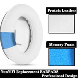 Protein Leather Earpads Compatible With Bose Quietcomfort 35 Qc35 Qc35Ii Qc45 Qc25 Qc15/Soundlink Soundtrue Around Ear Ae2 Ae2I Ae2W Headphones Replacement Cushions Padding (White)