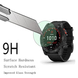 Watch Screen Protector (3+1Pack) Compatible For Garmin Fenix 7X 51Mm / 7X Solar / 7X Sapphire Solar, Tempered Glass Film Anti-Scratch High Definition Full Coverage And Soft Tpu Protective Case