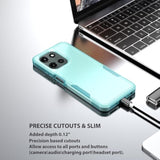 Compatible With Motorola Moto G 5G 2025 Case With Hd Screen Protector Heavy Duty Rugged Full-Body Shockproof Protection, Mint Green