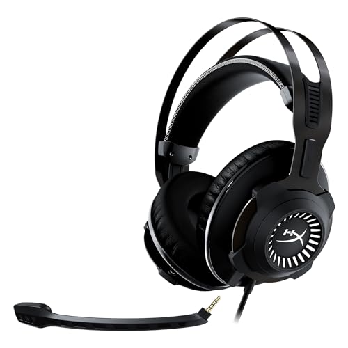 Cloud Revolver - Gaming Headset with 7.1 Surround Sound, Signature Memory Foam, Premium Leatherette, Steel Frame, Detachable noise-cancellation