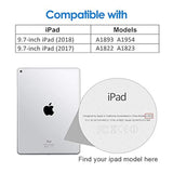 Case For Ipad 6Th Generation 2018/Ipad 5Th Generation 2017 9.7 Inch, With Penc