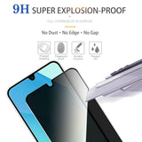 2 Pack Privacy Screen Protector For Samsung Galaxy A06 [Anti-Spy Tempered Glass], Ultra Hd, Anti-Scratch, Bubble-Free, Easy Install 9H Protective Glass For Galaxy A06