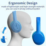 P20 Kids Headphones For School, Kids/Teens/Boys/Girls With Safe 94Db Volume Limited, 3.5Mm Jack Wired Cord Over-Ear For Fire Tablets/Travel/Pc/Phones(Blue)