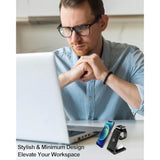 Fast Wireless Charging Station Stand Dock Pad for Apple Watches, Cell Phones & Airpods