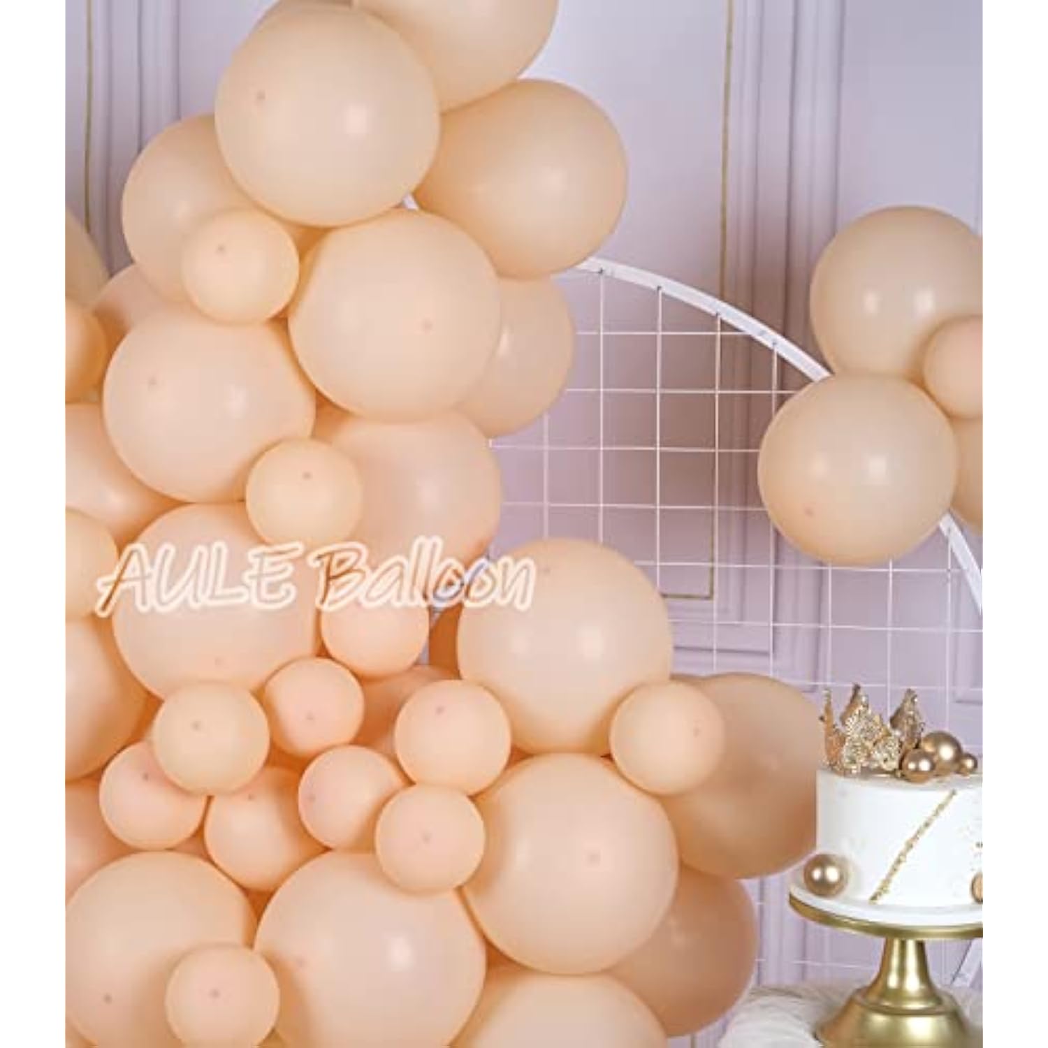 100 Pcs Fuchsia Balloon Arch Garland Kit 18/10/5 Inch Different Sizes