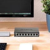 Ethernet Switch, 8 Port Smart Managed Gigabit Desktop Eee Network Internet (Dgs-1100-08V2)