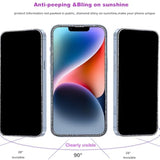 2Pcs Glitter Privacy Screen Protector Suit For Iphone 17 Promax/Iphone 16Promax, Anti-Spy Diamond Bling Shiny Sparkling Tempered Glass Suit For Iphone 17 Promax/Iphone 16 Promax 6.9Inch