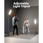 Large Ring Light With 72" Tripod Stand, 6500K Full-Screen Selfie Ring Light For Live Stream, Youtube, Tiktok, Video Recording, Photography, Ring Light Tripod For Iphone/Phone With Remote