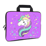 11.6 12 12.1 Inch Laptop Carrying Bag Protective Chromebook Case Pouch Netbook Notebook Ultrabook Bag Tablet Sleeve Cover Travel Briefcase With Handle For Men Women (Horse)