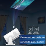 Neopix 244, Home Cinema Projector, Full Hd 1920 X 1080P, 250 Lumens, Led Light Source, Mirror Mode, Wi-Fi 6, Stereo Sound 2X3 Watts, Grey
