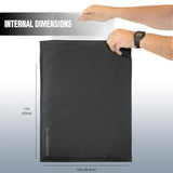 Faraday Bag Jacket Pro For Xl Laptops | Magnetic Closure, Shielding - Law Enforcement & Military, Travel & Data Security, Privacy, Anti-Tracking Anti-Hacking Black (Laptop Xl)