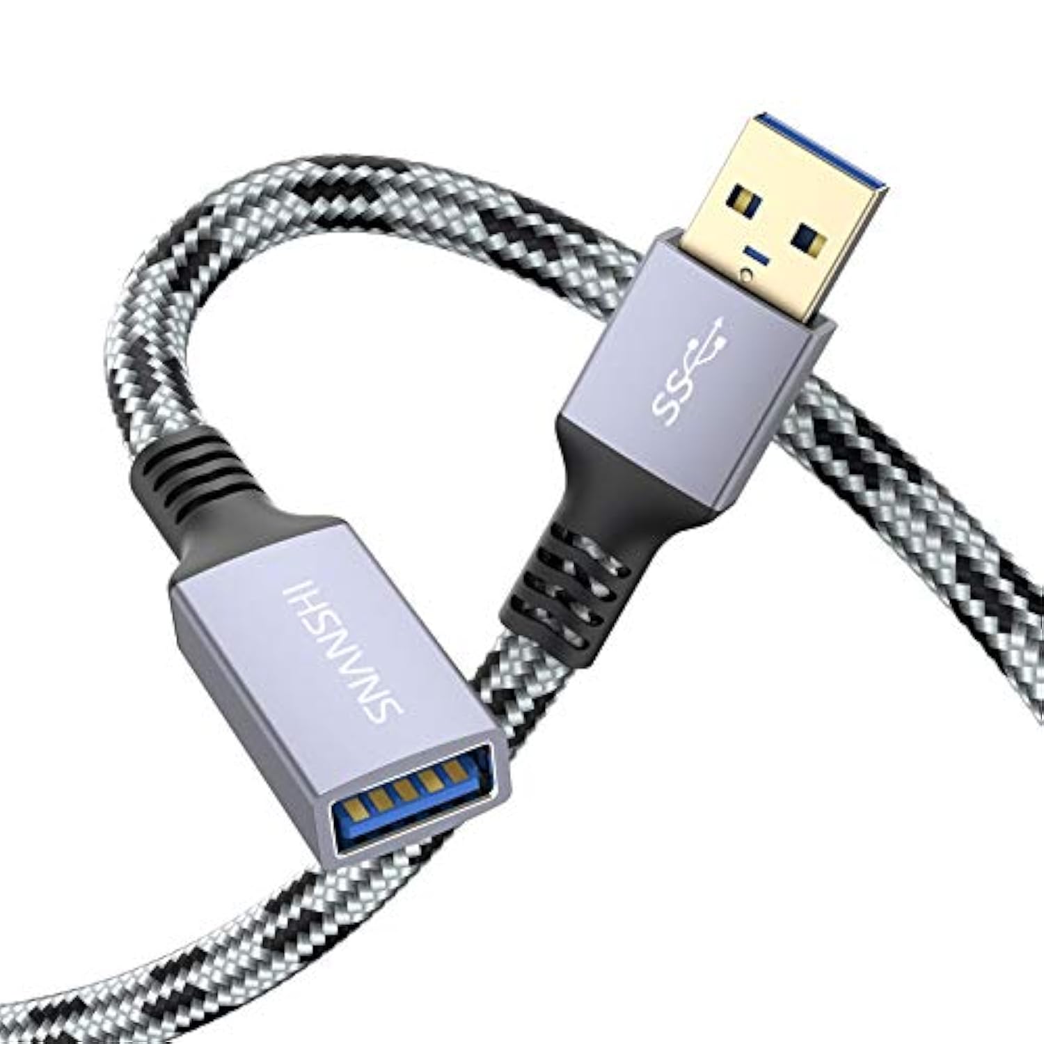 Usb Extension Cable 25 Ft - Usb 3.0 Extension Cable [Aluminum Shell, Nylon Bra
